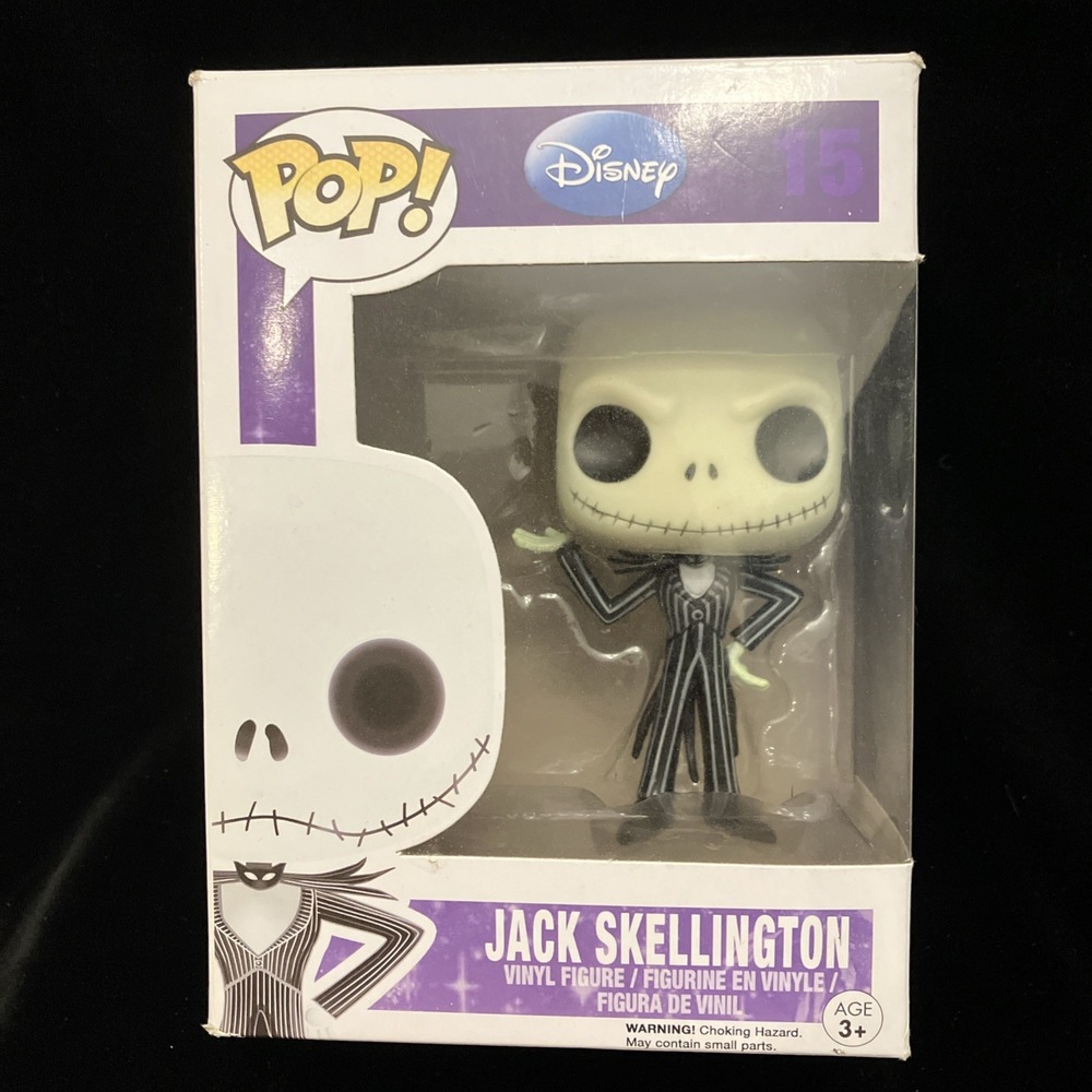 Funko Pop Disney Nightmare Before Christmas Jack Skellington Vinyl Figure 15 NIB